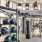 Modern fitness center with strength training equipment at The Laurent at Carolina Forest